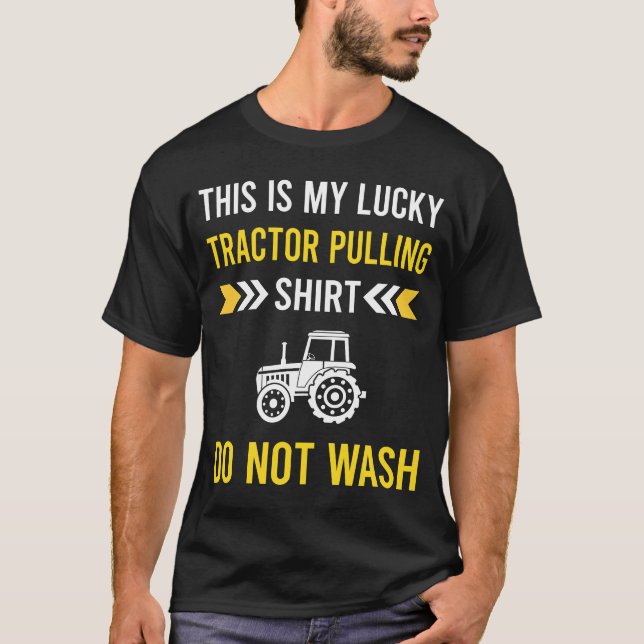 Lucky Shirt Tractor Pulling (Front)