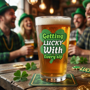 Lucky Sip Pint Glass