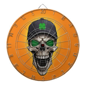 Lucky Skull Horror Dartboard