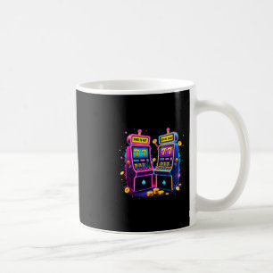 Lucky Slot Machine Casino Gambling Lovers Las Vega Coffee Mug