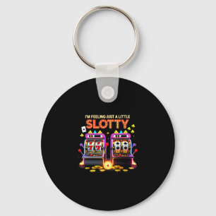 Lucky Slot Machine Casino Las Vegas Gambling Lover Key Ring