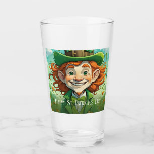 Lucky Smiles on St. Patrick’s Day Glass