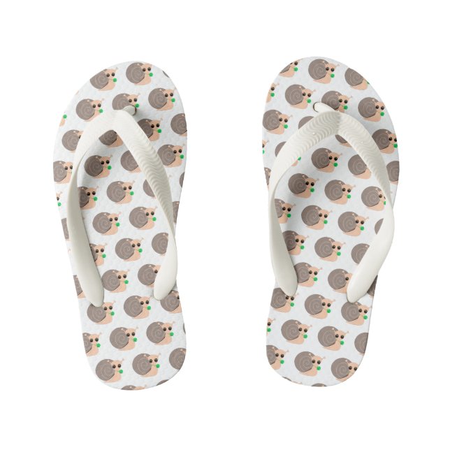 Lucky Snail Kid's Jandals (Footbed)