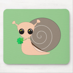 Lucky Snail - Mouse Pad