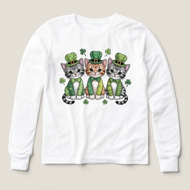 Lucky St. Patrick’s Day Kittens-47474 (Design Front)
