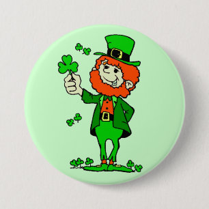 Lucky St. Patrick's Button