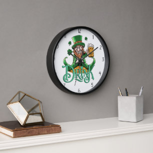 Lucky St Patricks Clock