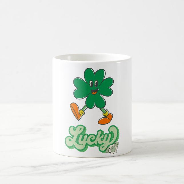 Lucky St. Patrick's Day Coffee Mug (Center)
