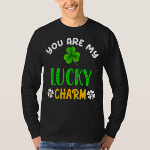 Lucky St Patricks Day Couple  You Are My Lucky Cha T-Shirt