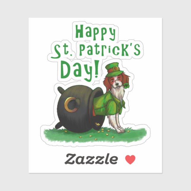 Lucky St. Patrick's Day Dog (Sheet)