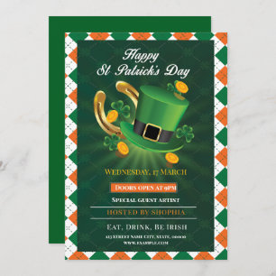 Lucky St. Patrick's Day Party Invitation