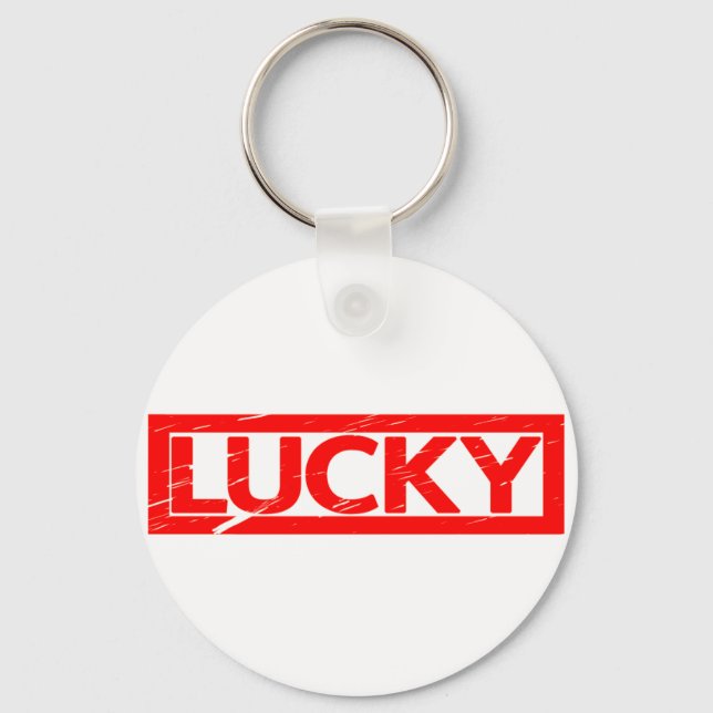 Lucky Stamp Key Ring (Front)