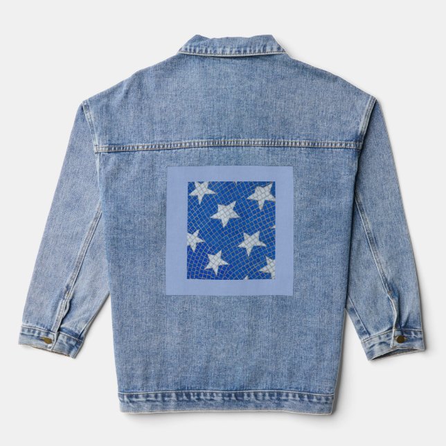  Lucky Stars Denim Jacket (Back)