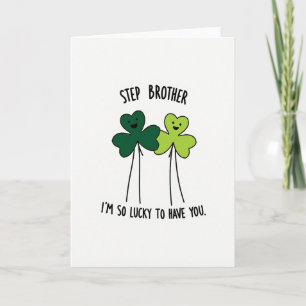Lucky Step Brother Card
