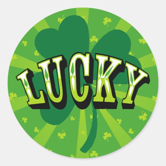 Lucky Stickers (Front)