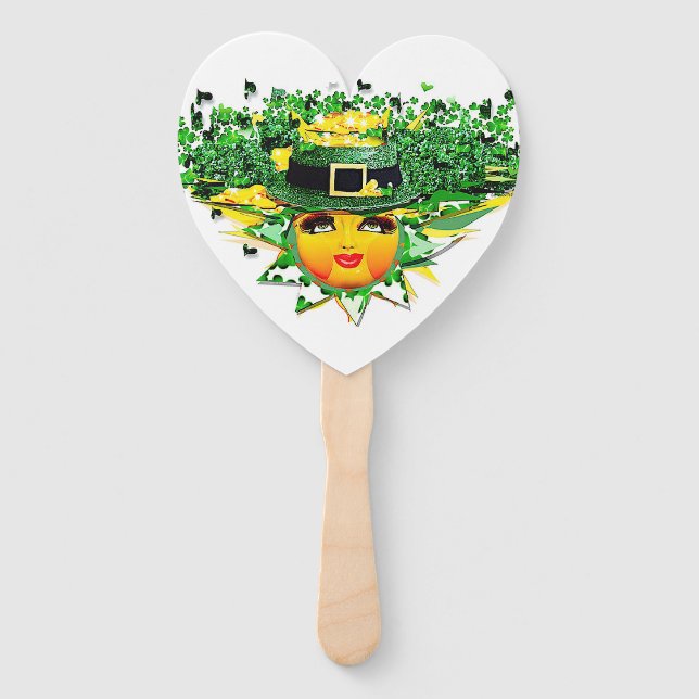 LUCKY SUN! HAND FAN (Front)