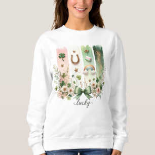 Lucky Symbols, St. Patrick's Day Sweatshirt