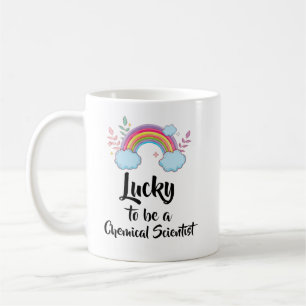 Lucky To Be A Chemical Scientist Mug