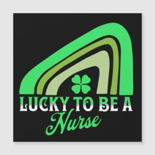 Lucky to be a Nurse St Patrick's Day Nurse