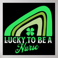 Lucky to be a Nurse | St Patrick's Day Nurse