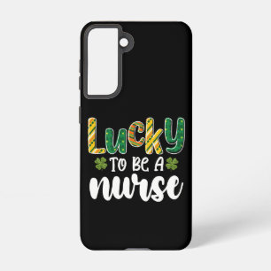 Lucky To Be A Nurse St Patrick's Day Samsung Galaxy Case