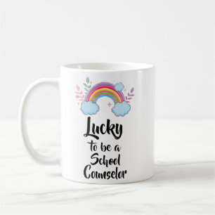 Lucky To Be A School Counsellor Mug