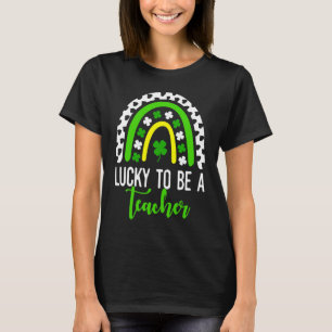 Lucky To Be A Teacher Smarter Dalmatian Dogs St Pa T-Shirt