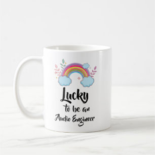 Lucky To Be An Audio Engineer Mug