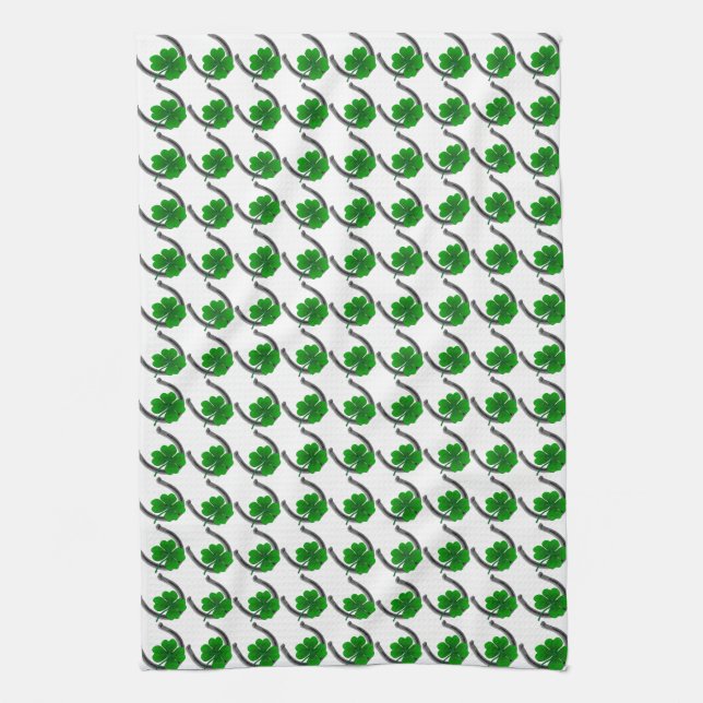 Lucky Towels St. Patrick's Tea Towels Customise (Vertical)