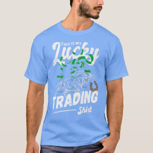 Lucky trading, Stock market bull and bear Premium T-Shirt