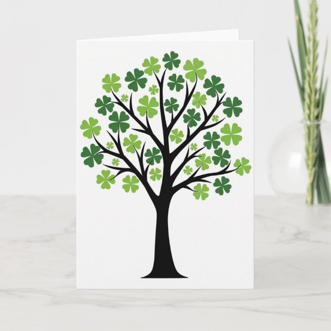 Lucky Tree Art Card (Front)