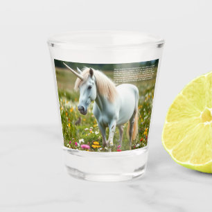 Lucky Unicorn Shot Glass