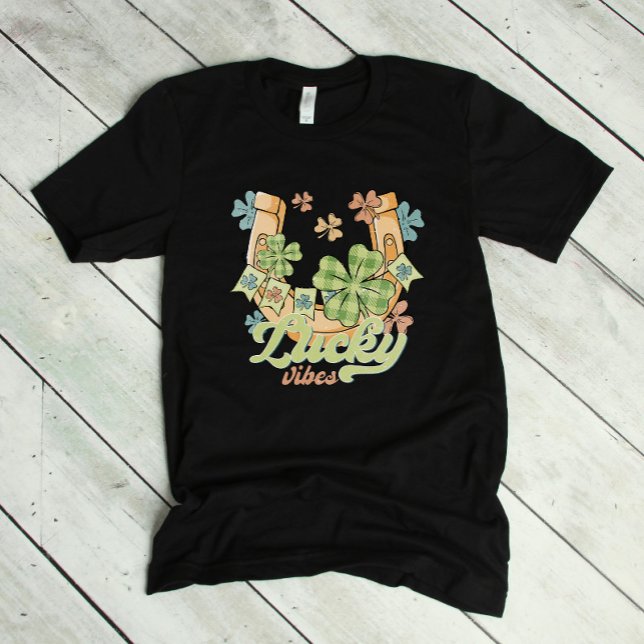 Lucky Vibes St. Patrick's Day T-Shirt (Creator Uploaded)