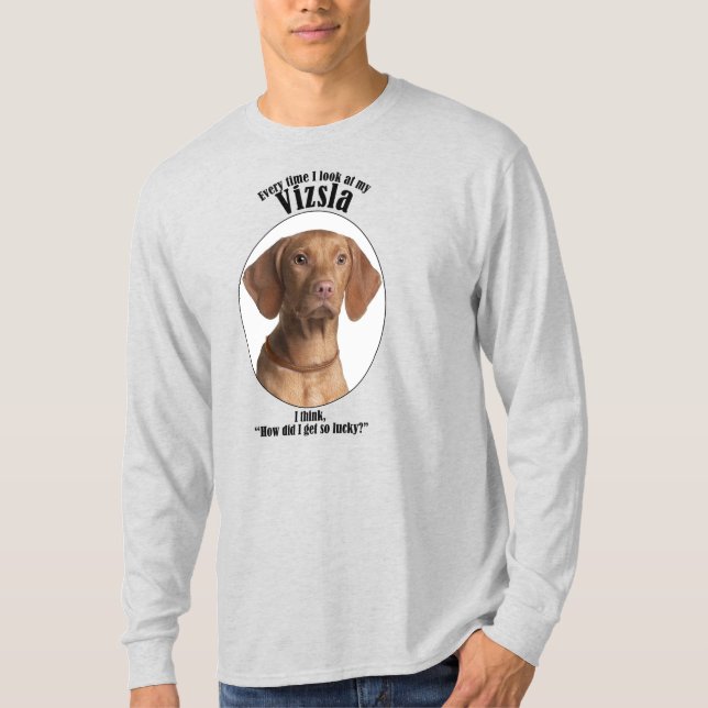 Lucky Vizsla T-Shirt (Front)