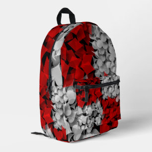 Lucky Winner Gambler Printed Backpack