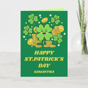 Lucky Wishes St. Patrick’s Day Card