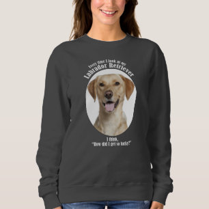 Lucky Yellow Lab Sweatshirt