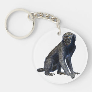 Lucky Zodiac Monkey   keychain