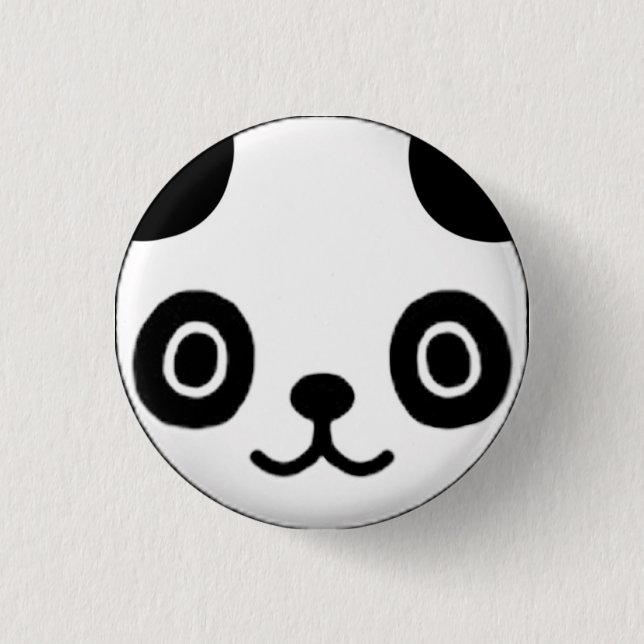 LuckyPanda 3 Cm Round Badge (Front)