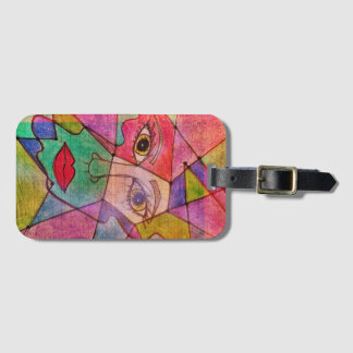 LuckyPen Art Luggage Tag