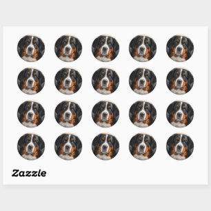 Lucy Classic Round Sticker
