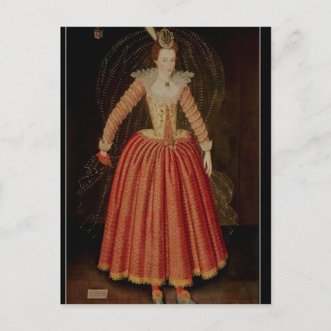 Lucy Harrington, Countess of Bedford Postcard (Front)