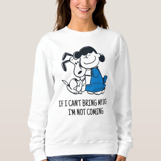 Lucy Hugging Snoopy Sweatshirt (Front)