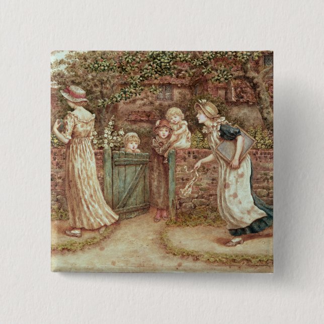 Lucy Locket lost her Pocket 15 Cm Square Badge (Front)