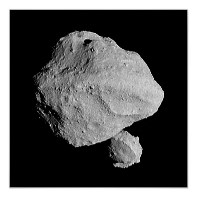 Lucy Mission Dinkinesh Binary Asteroid Poster (Front)