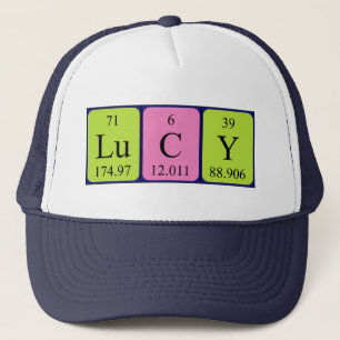 Lucy periodic table name hat