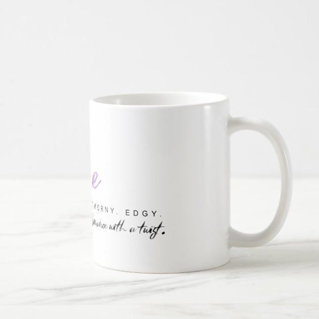 Lucy Smoke Bookish Mug (Right)