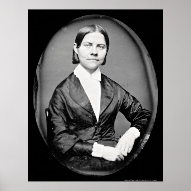Lucy Stone Daguerreotype 1844 Poster (Front)