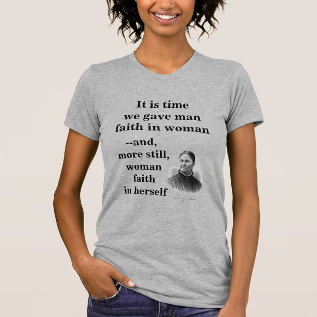 Lucy Stone Social Reformer Publisher Civil Rights T-Shirt (Front)