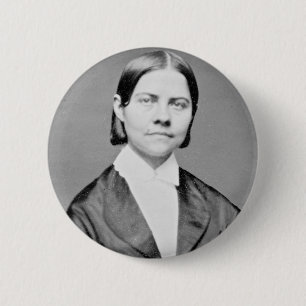 Lucy Stone Womens Civil RIghts Reformer Suffrage 6 Cm Round Badge